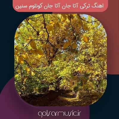 دانلود اهنگ اصلی ترکی آتا جان آتا جان کونلوم سنین